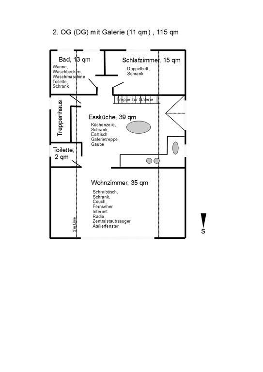Apartamento Dachgalerie 110 M2